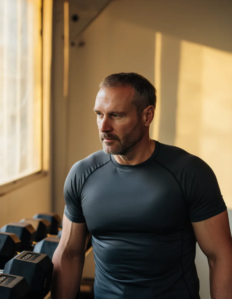 Portrait of Tobias Krüger, Strength and rehabilitation at Sportpark Lessing